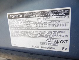 2007 TOYOTA PRIUS TOURING BLUE 1.5 AT Z20205